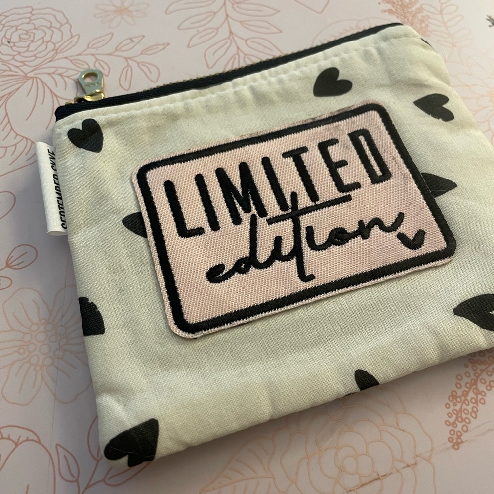 Limited Edition Heart Pouch